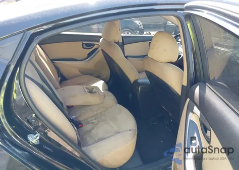 2013 Hyundai Elantra Gls z USA, uszkodzony, nr VIN 5NPDH4AE0DH311710